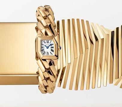 The special bracelet makes the timepiece more recognizable.