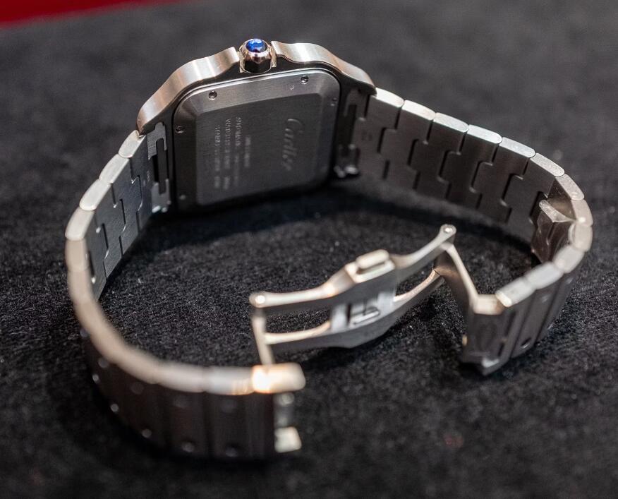 The 2024 UK Top Cartier Santos De Cartier Dual Time Fake Watches ...